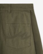 Olive Side Pleat Shorts3.jpg