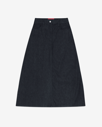 Raw Denim A Line Skirt1.png