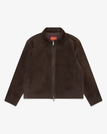 Suede Dinner Jacket Brown.webp