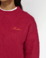 Shaggy Mohair Knit Wine10.png
